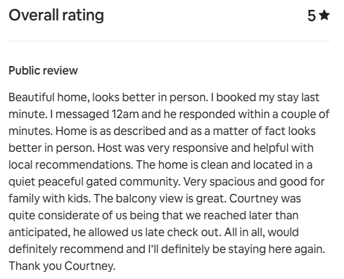 5 Review travel agency